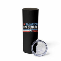 James Talarico US Senate 2026 Skinny Tumbler Texas Senate Race Stars and Stripes
