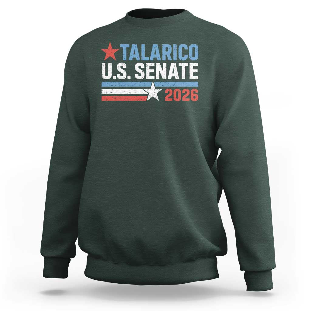 James Talarico US Senate 2026 Sweatshirt Texas Senate Race Stars and Stripes