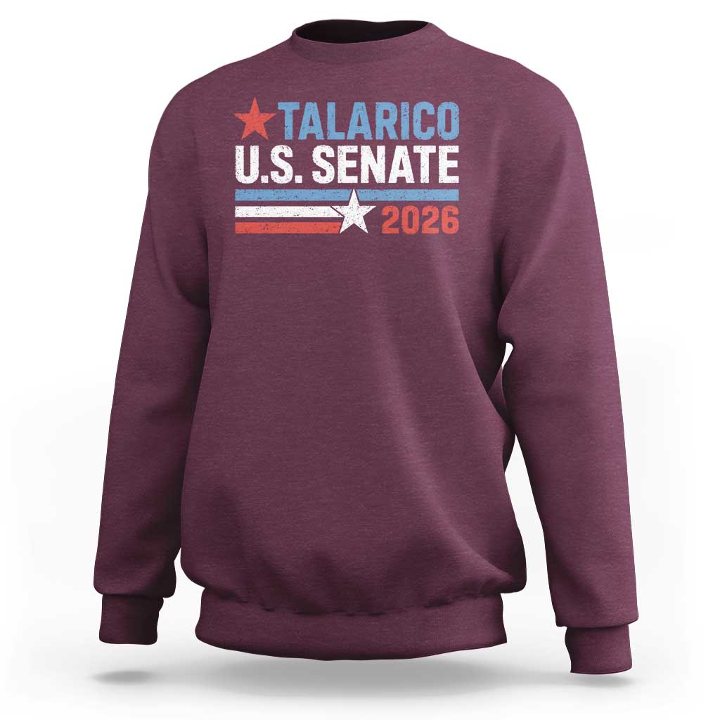 James Talarico US Senate 2026 Sweatshirt Texas Senate Race Stars and Stripes