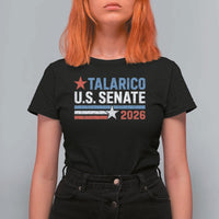 James Talarico US Senate 2026 T Shirt For Women Texas Senate Race Stars and Stripes