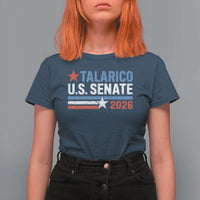 James Talarico US Senate 2026 T Shirt For Women Texas Senate Race Stars and Stripes