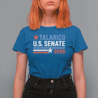 James Talarico US Senate 2026 T Shirt For Women Texas Senate Race Stars and Stripes