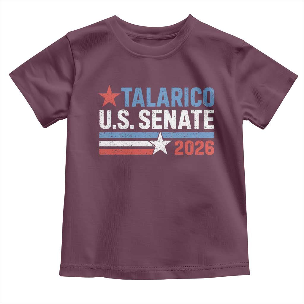 James Talarico US Senate 2026 Toddler T Shirt Texas Senate Race Stars and Stripes