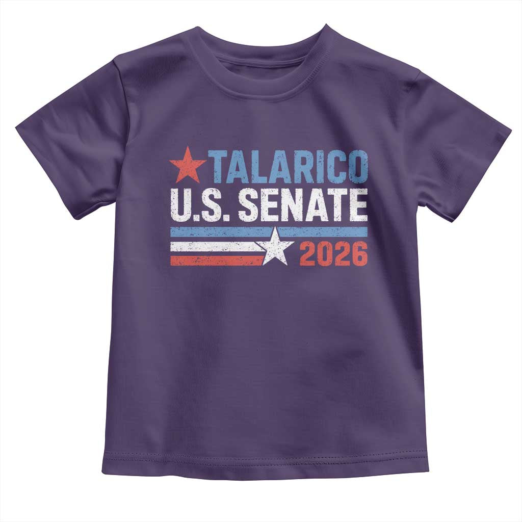 James Talarico US Senate 2026 Toddler T Shirt Texas Senate Race Stars and Stripes