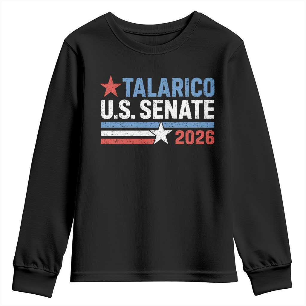 James Talarico US Senate 2026 Youth Sweatshirt Texas Senate Race Stars and Stripes