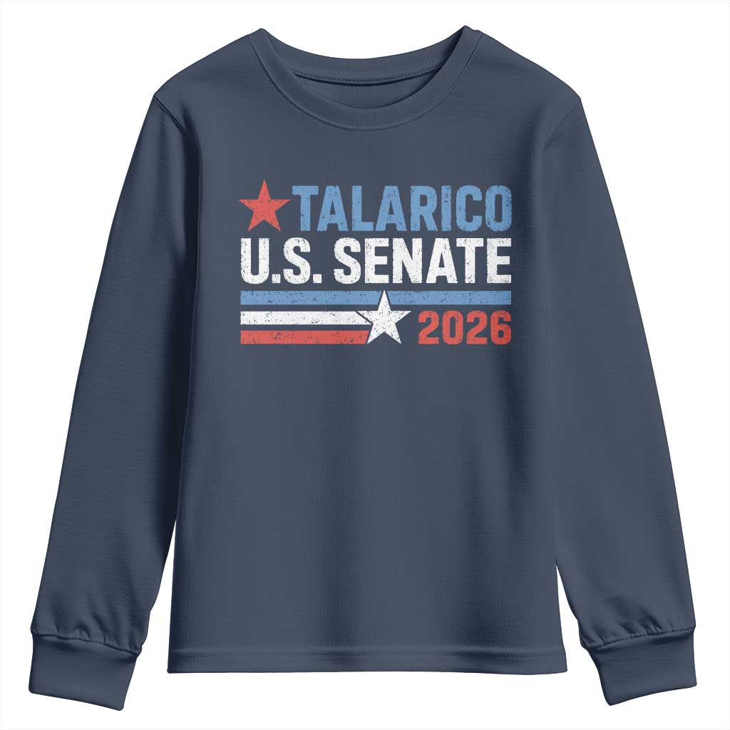 James Talarico US Senate 2026 Youth Sweatshirt Texas Senate Race Stars and Stripes