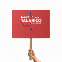 James Talarico for US Senate Protest Sign Texas Senate Race 2026