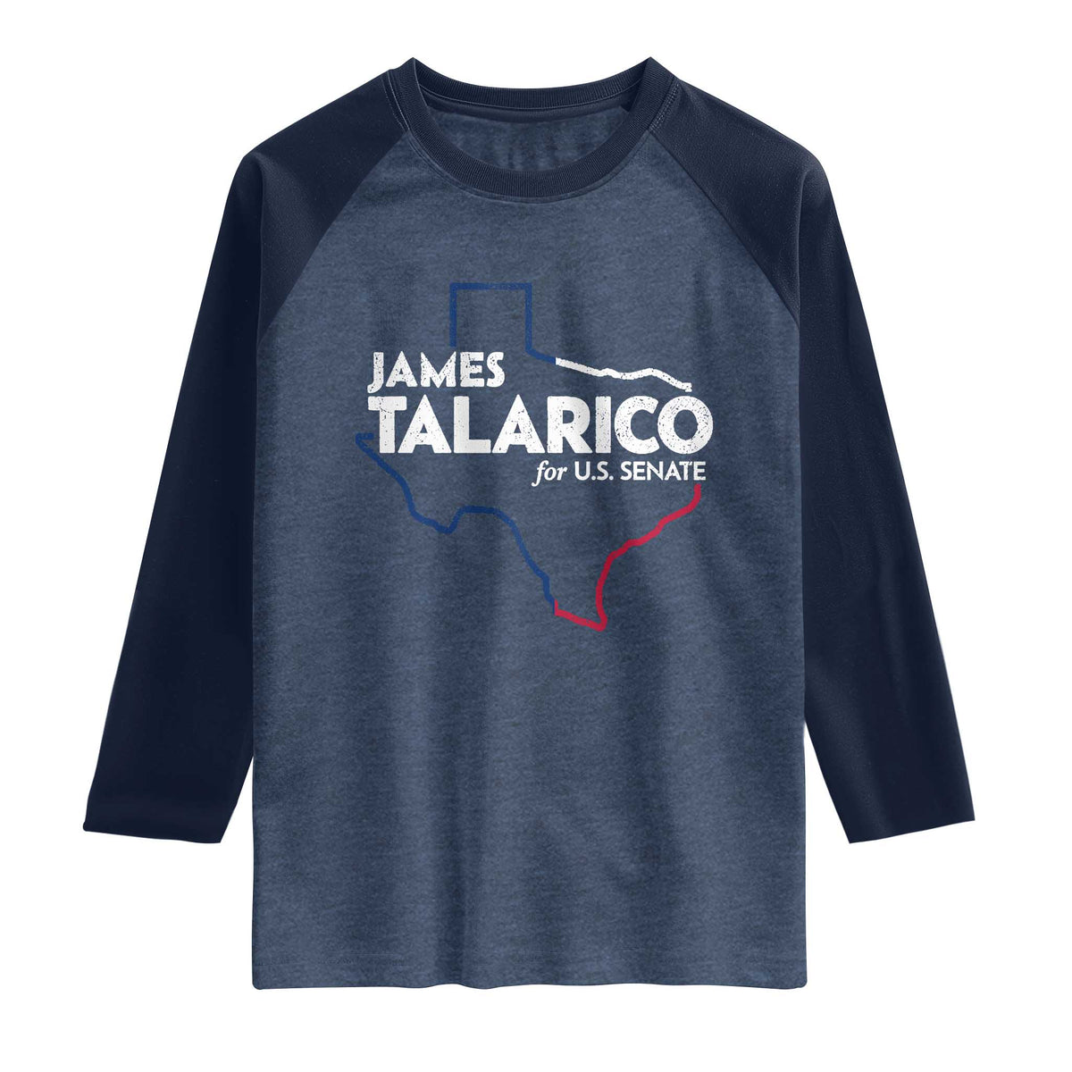 James Talarico for US Senate Raglan Shirt Texas Senate Race 2026