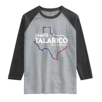 James Talarico for US Senate Raglan Shirt Texas Senate Race 2026