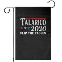 James Talarico 2026 Flip The Tables Garden Flag Texas Senate