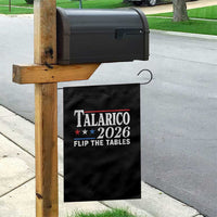 James Talarico 2026 Flip The Tables Garden Flag Texas Senate