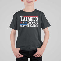 James Talarico 2026 Flip The Tables T Shirt For Kid Texas Senate