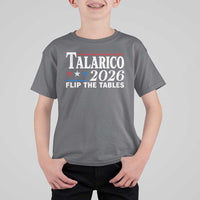 James Talarico 2026 Flip The Tables T Shirt For Kid Texas Senate