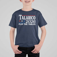 James Talarico 2026 Flip The Tables T Shirt For Kid Texas Senate