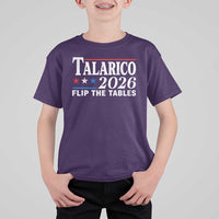 James Talarico 2026 Flip The Tables T Shirt For Kid Texas Senate
