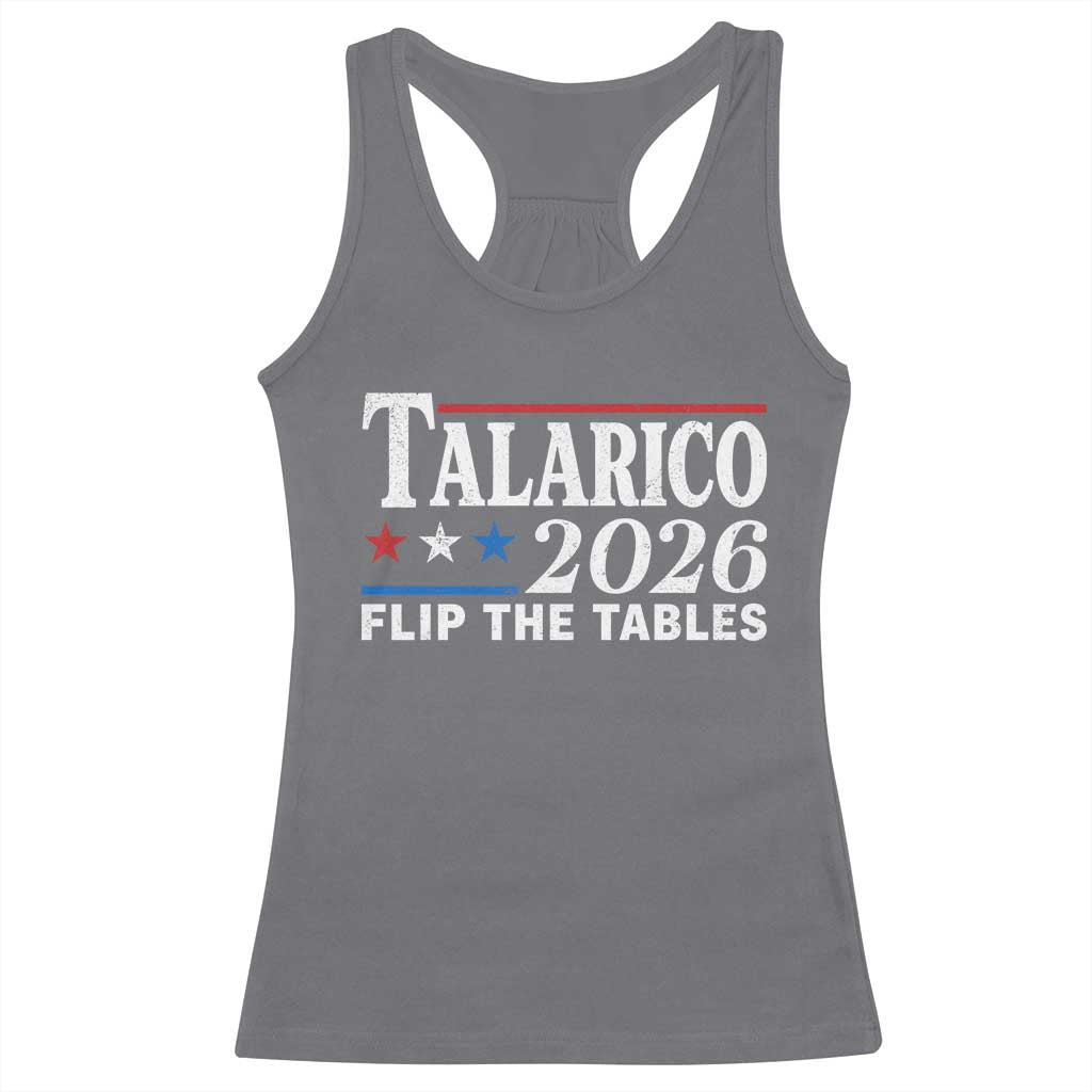James Talarico 2026 Flip The Tables Racerback Tank Top Texas Senate