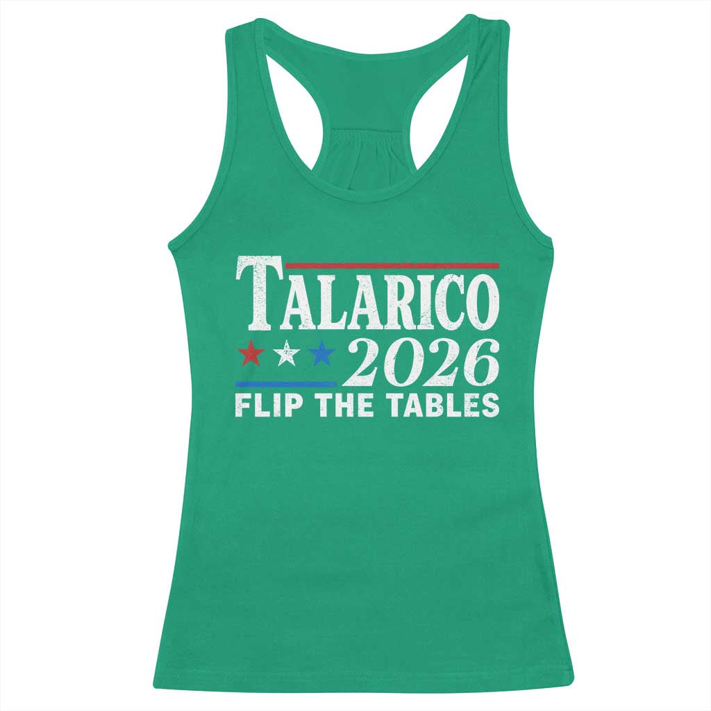 James Talarico 2026 Flip The Tables Racerback Tank Top Texas Senate