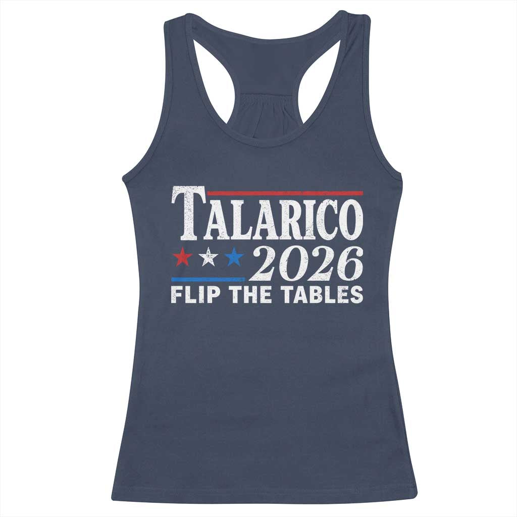 James Talarico 2026 Flip The Tables Racerback Tank Top Texas Senate