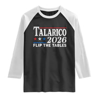 James Talarico 2026 Flip The Tables Raglan Shirt Texas Senate