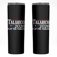 James Talarico 2026 Flip The Tables Skinny Tumbler Texas Senate