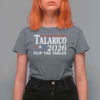 James Talarico 2026 Flip The Tables T Shirt For Women Texas Senate