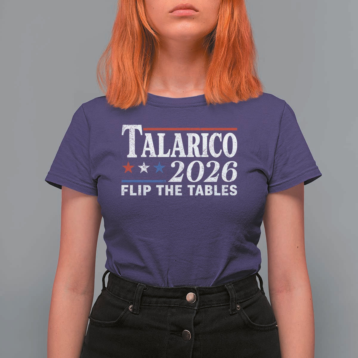 James Talarico 2026 Flip The Tables T Shirt For Women Texas Senate