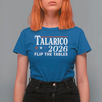 James Talarico 2026 Flip The Tables T Shirt For Women Texas Senate