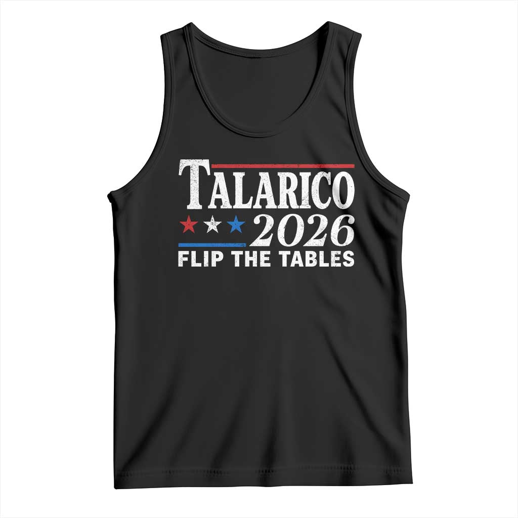 James Talarico 2026 Flip The Tables Tank Top Texas Senate