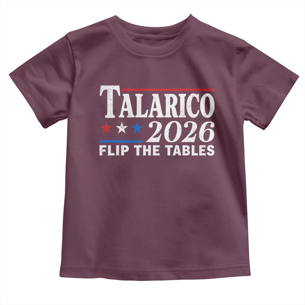 James Talarico 2026 Flip The Tables Toddler T Shirt Texas Senate