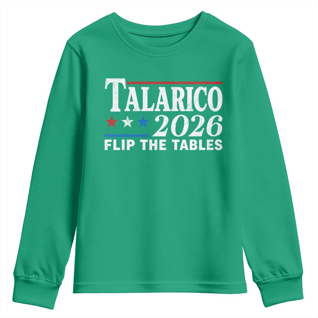 James Talarico 2026 Flip The Tables Youth Sweatshirt Texas Senate
