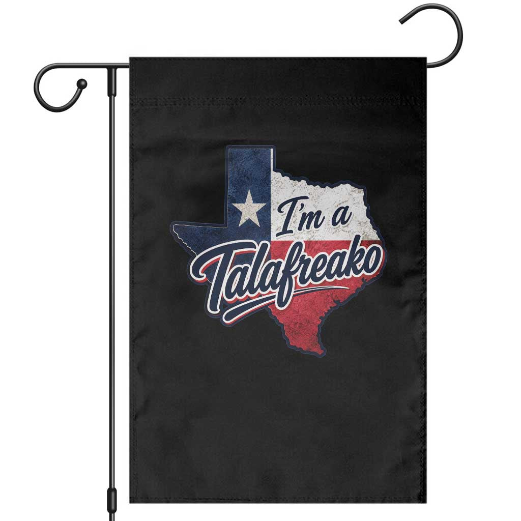 I Am A Talafreako James Talarico Garden Flag US Senate Vintage Texas Map
