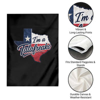 I Am A Talafreako James Talarico Garden Flag US Senate Vintage Texas Map