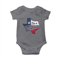 I Am A Talafreako James Talarico Baby Onesie US Senate Vintage Texas Map