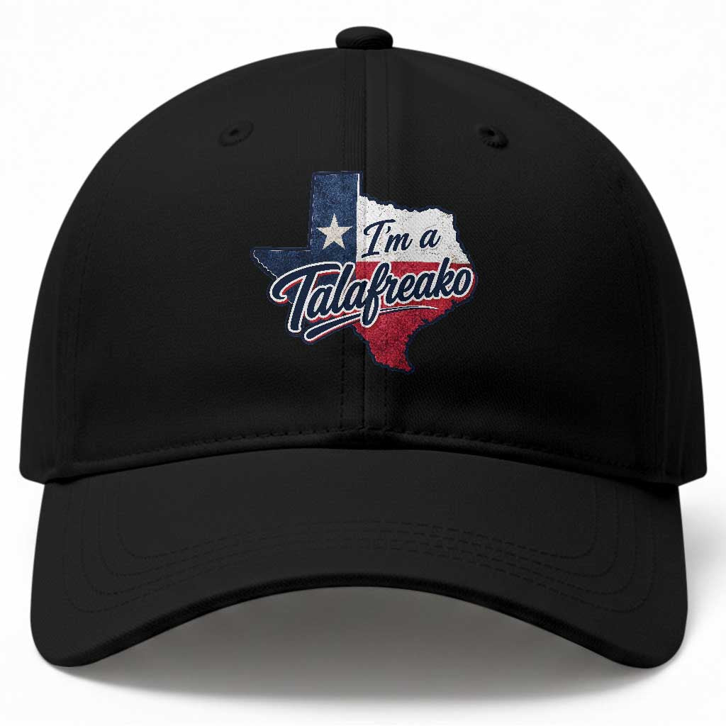 I Am A Talafreako James Talarico Baseball Cap US Senate Vintage Texas Map