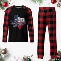 I Am A Talafreako James Talarico Plaid Pajama Set US Senate Vintage Texas Map
