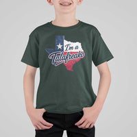I Am A Talafreako James Talarico T Shirt For Kid US Senate Vintage Texas Map
