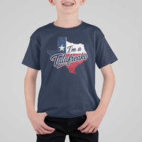 I Am A Talafreako James Talarico T Shirt For Kid US Senate Vintage Texas Map