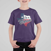 I Am A Talafreako James Talarico T Shirt For Kid US Senate Vintage Texas Map