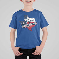 I Am A Talafreako James Talarico T Shirt For Kid US Senate Vintage Texas Map