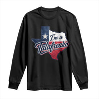 I Am A Talafreako James Talarico Long Sleeve Shirt US Senate Vintage Texas Map