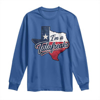 I Am A Talafreako James Talarico Long Sleeve Shirt US Senate Vintage Texas Map