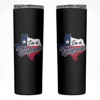 I Am A Talafreako James Talarico Skinny Tumbler US Senate Vintage Texas Map