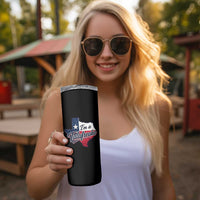 I Am A Talafreako James Talarico Skinny Tumbler US Senate Vintage Texas Map