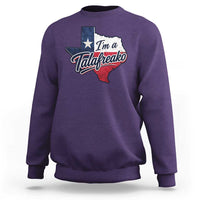 I Am A Talafreako James Talarico Sweatshirt US Senate Vintage Texas Map