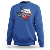 I Am A Talafreako James Talarico Sweatshirt US Senate Vintage Texas Map