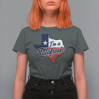 I Am A Talafreako James Talarico T Shirt For Women US Senate Vintage Texas Map