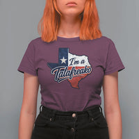 I Am A Talafreako James Talarico T Shirt For Women US Senate Vintage Texas Map