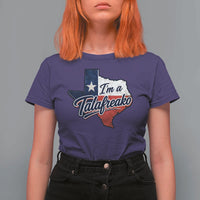 I Am A Talafreako James Talarico T Shirt For Women US Senate Vintage Texas Map