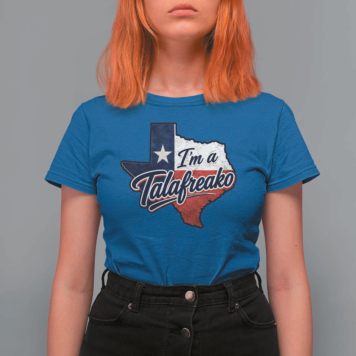 I Am A Talafreako James Talarico T Shirt For Women US Senate Vintage Texas Map