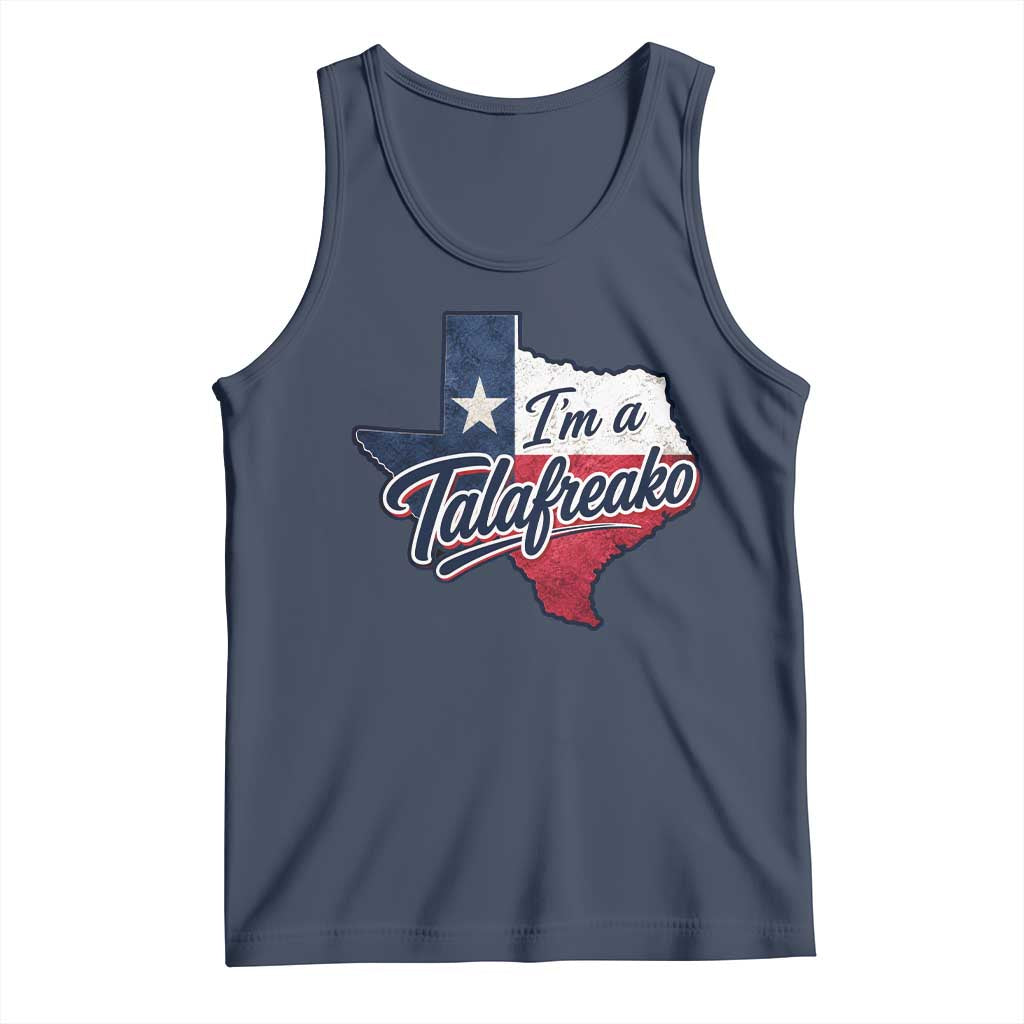 I Am A Talafreako James Talarico Tank Top US Senate Vintage Texas Map